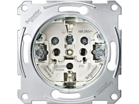 MERTEN Gniazdo z uziemieniem zacisk śrubowy MTN2400-0000 SCHNEIDER ELECTRIC