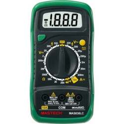 MAS830LC uniwersalny miernik cyfrowy 300V; 10A; 2M