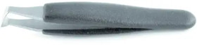 ESD tweezers, uninsulated, carbon steel, 115 mm, 15AGW.C.DN.0