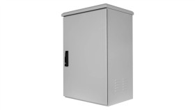 Szafa Wisząca Rack 19 15U 430Mm Zewnętrzna Hermetyczna Drzwi Pełne Z Zamkiem...