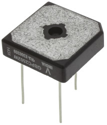 Mostek prostowniczy Jednofazowy 25A 200V GBPC-W