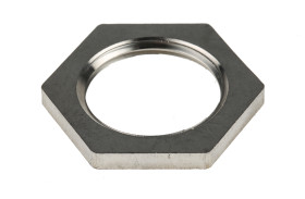 Nakrętka do dławnic kablowych gwint: M20 Stal nierdzewna 316 , kolor: srebrny IP66, IP67 RS PRO