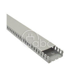 Korytko kablowe grubogrzebieniowe T1, 100x40x2000 mm, szare, B00165