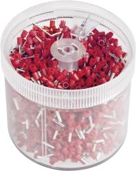 Zestaw tulejek kablowych nieizolowanych Vogt Verbindungstechnik 470408.s1, zawart. 1500