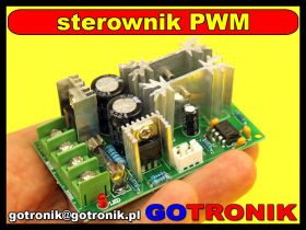 Sterownik PWM 10-60V 20A 500W
