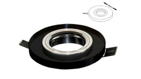 Oprawa Sufitowa Anya Black Chromowana