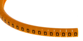 Oznaczniki kabli Zatrzask RS PRO zakres 4 → 5mm ilość 100