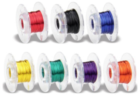 Drut miedziany, emaliowany Donau Elektronik LD10-MIX, 0.10 mm, 1 zest.