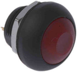 Przycisk miniaturowy Chwilowy SPST średnica wycięcia 13.6mm, montaż PCB RS PRO