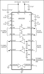 ±15kV ESD-Protected +2.5V to +5.5V RS-232 Transceivers in UCSP and WLP