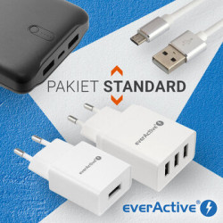 Zestaw everActive GSM Standard + Wiertarko-wkrętarka udarowa akumulatorowa 20V REBEL RB-1002