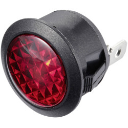 TRU COMPONENTS TC-11193648 Indicator light Red 12 V DC with bulb 1 pc
