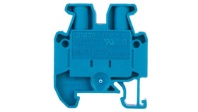 Złączka Szynowa Przelotowa 2-Przewodowa 2,5Mm2 Niebieska Ex Mut 2,5 Bu...