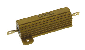 Rezystor do montażu w obudowie 1Ω 50W ±1% Vishay ±50ppm/°C drutowy Osiowe