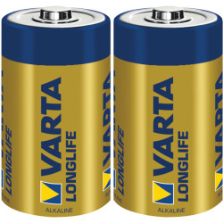 Varta 4114101412 Size C Longlife Extra Alkaline Battery Pack of 2