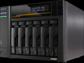 AS6806T NAS server empty enclosure
