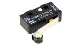 Mikroprzełącznik Snap Action Z Dźwignią (Z Rolką) Spdt Poz 2 Ss-5Gl2-F