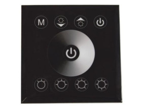 Ściemniacz LED dotykowy 4x4A 12-24V czarny