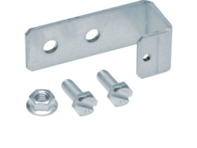 Kątownik obniżający dla szyn wsporczych wys. 25 mm UZ25A HAGER