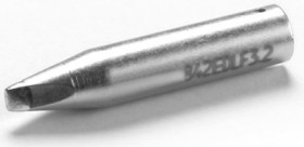 Soldering tip, chisel shaped, Ø 8.5 mm, (T x L x W) 1 x 42.5 x 3.2 mm, 0842EDLF/SB