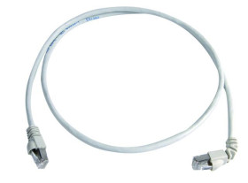 Kabel Ethernet Cat6a długość 0.5m Z zakończeniem Telegartner LSZH