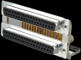 164A19949X D-SUB, dual port, socket-socket, 2x 37-pin