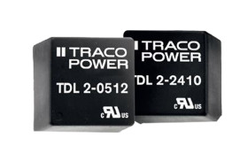 Przetwornica DC-DC, 2W, Uwe 9 → 18 V DC, Uwy ±12V dc, Iwy ±83mA, TRACOPOWER