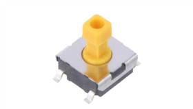 Mikroprzełącznik Tact Spst-No Poz 2 0,05A/24Vdc Smt B3fs1052p