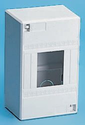 Rozdzielnica elektryczna, l. faz: 1, 8 wloty, 63 A, zamek: Tak