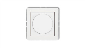 Deco Ściemniacz Elektroniczny Przyciskowo-Obrotowy Do Lamp Led Biały Dro-2