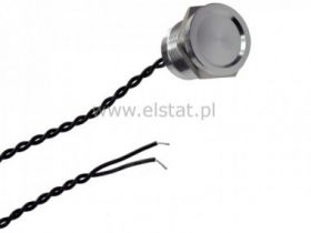 Przycisk piezo 19mm wklęsły; impuls; IP68