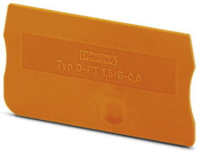 End cover for terminal block, 1029569