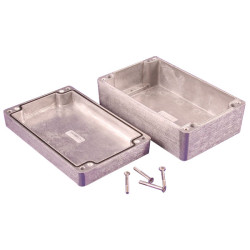 Hammond 1550Z116 Diecast Enclosure (Thick Wall, 160 x 100 x 60mm) Natural
