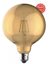 Żarówka LED GLOBO 5W/822 (40W) E27 DIM 125MM - bańka szklana przydymiana Leuci (555349.0101)