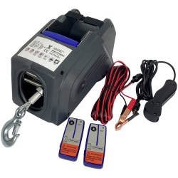 Berger & Schröter KDJ-2000 R Winch 400kg stationary 2700kg remote control