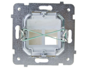 SONATA Obudowa gniazda komputerowego pojedynczego skośna ecru GPK-1RS/p/27