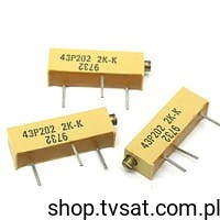 43P202-2K-K Potentiometer 2K Ohm THT SPECTROL