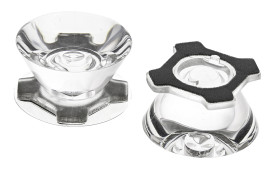 Zespół obiektywu punktowa 21.6 (Dia.) x 11.3mm, D 21.6mm, kąt widzenia 4°, Ledil, seria: Heidi