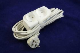 PS-2xGN 5,0mb PRZEDŁUŻACZ BEZ UZIEM.