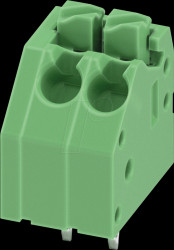 1984963 PCB terminal block, 2-pole, RM: 3.5 mm, 0.2 - 1.5 mm²
