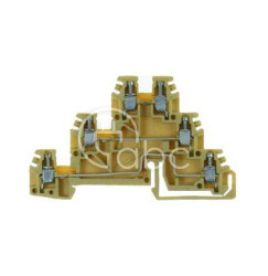 Złącze śrubowe 2,5 mm², 3-piętrowe, beżowe, TLD.2