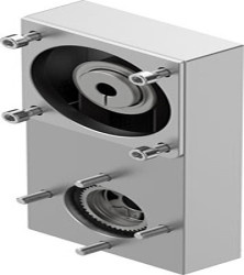 Zestaw połączeniowy Festo do Siłownik pneumatyczny i siłownik EAMM