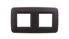 Eco60 Ramka Podwójna Pozioma Grafitowy Metalik Gw34852 Elit00588 /Opak. 12/