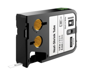 Rurki termokurczliwe ciągłe XTL 6mm x 2,7m fi 1,18-3,8mm czarny na białym 1868809