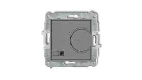 Mini Regulator Temperatury Elektroniczny Z Czujnikiem Powietrznym Szary Mat...