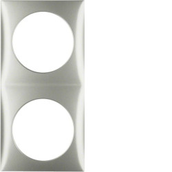 Integro Flow Ramka 2-krotna stal szlachetna lakierowana 918262524