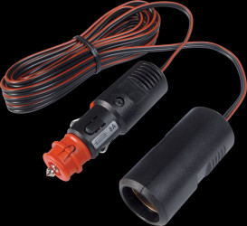67814010 Car - universal plug to standard socket, 4m