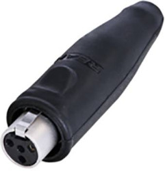 Rean AV RT4FC-B-W Złącze męskie XLR złącze żeńskie do wbudowania Ilość styków: 4 1 szt.