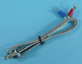 SONDA TEMP. TERMOPARA 400řC M6 50cm