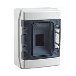 Rozdzielnica modułowa 1x4 uniwersalna /transparenta/ IP65 ECOLOGY CDN-4PT/RR